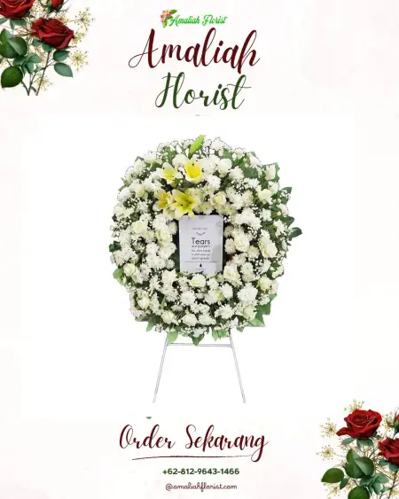 Krans Bunga Duka Cirawamekar